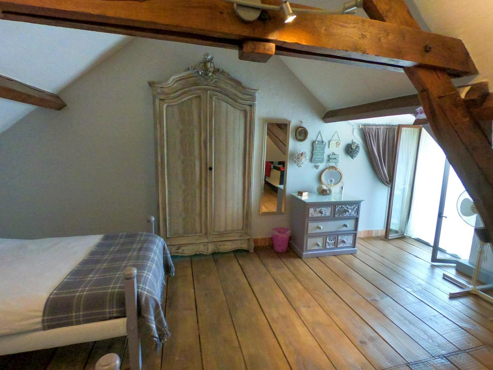 Traditional Longere Farmhouse At La Fortinerie Mouliherne Exterior foto